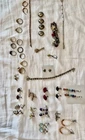 New ListingVintage Costume Jewelry Lot with Earrings, Bracelets and Rings