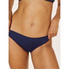 Parte inferior de bikini Andie The Classic azul marino mediano AB301 cobertura media natación
