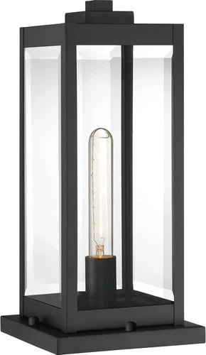 Quoizel WVR9106EK One Light Outdoor Lantern Westover Earth Black - Picture 1 of 5