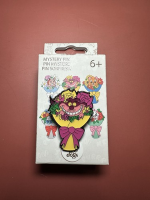 #ad Loungefly Disney Cats And Dogs Bouquet Blind Pin Cheshire Cat Hot Topic Exc $20.99