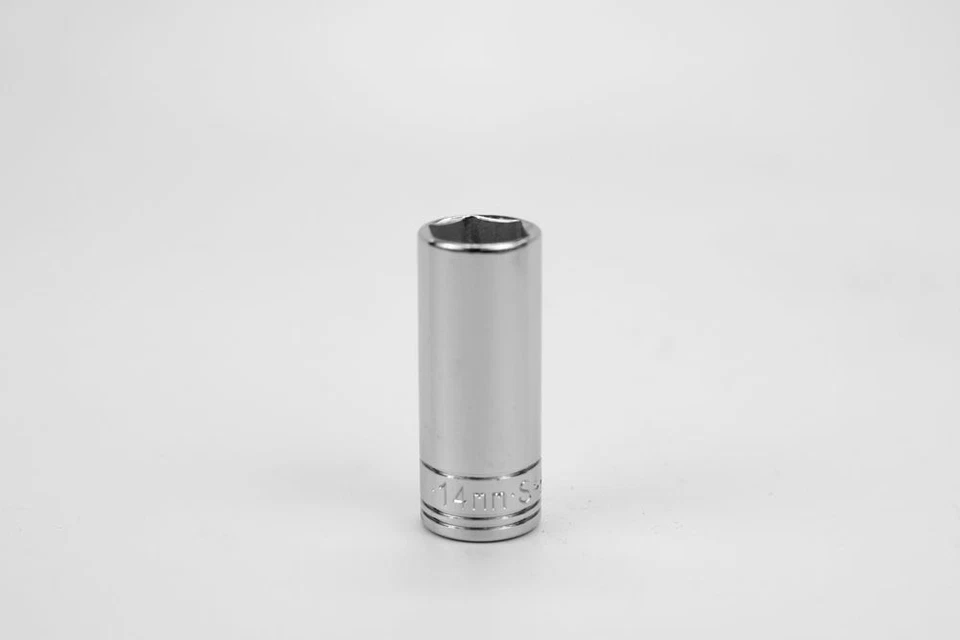 SK Tools Deep Socket - Chrome, Metric, 6 Point, 3/8" Drive, 14 Mm (SK8414) - Image 1 of 4
