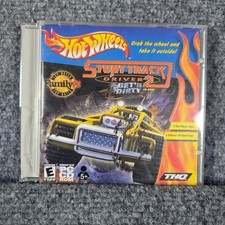 Hot Wheels Stunt Track Driver 2 Get N Dirty PC CD-ROM Game THQ Vintage