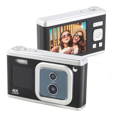 2.88 Inch Portable Digital Camera Compact Camera 50MP 4K Ultra HD 16X Zoom ZDAU