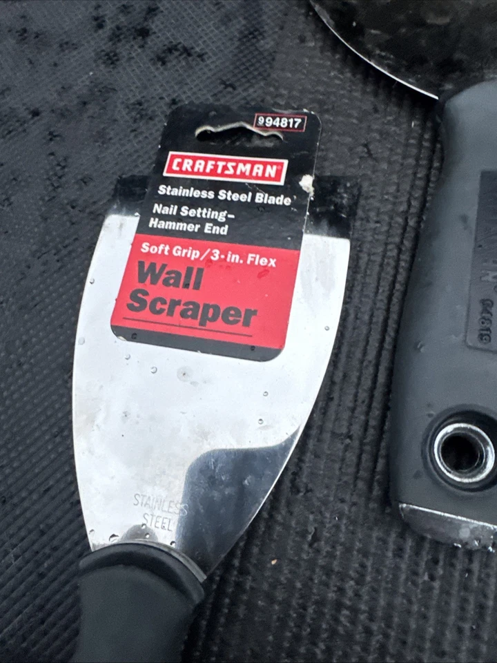 "Juego de 6 cuchillos raspadores de cinta de masilla sexy Sears Craftsman EE. UU. 1,5""-6""" Foto 2 de 4