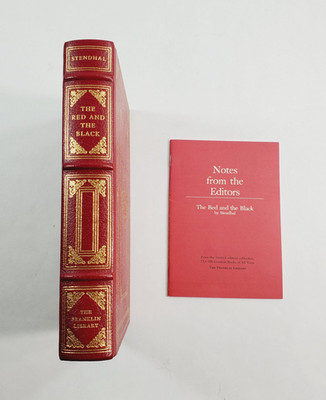 Franklin Library The Red and the Black by Stendhal Limited Ed 1979 100 Greatest