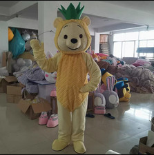 pineapple Mascot Costume Suit Cosplay Party Xmas Dress Outfit Halloween Adult
