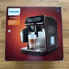 Philips 3300 Series Super Automatic Espresso Machine EP3326/90 - Black Chrome