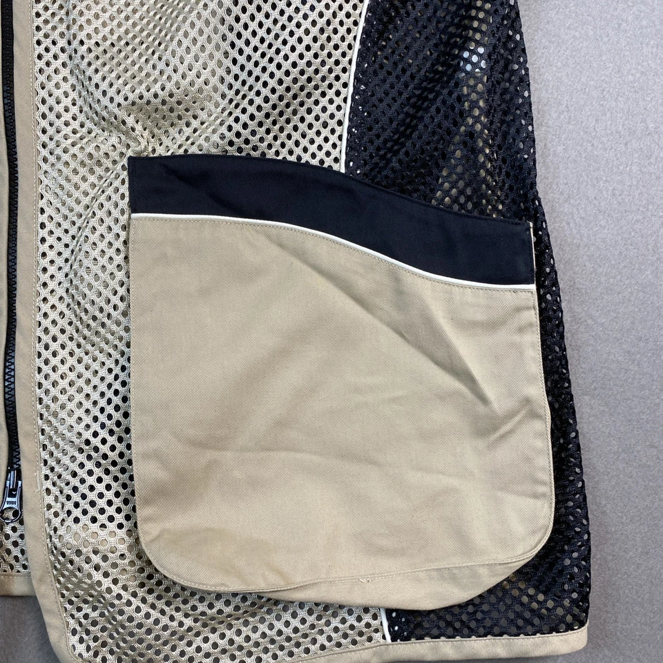 Browning Trapper Creek Shooting Vest Size 2 XL Brown, Tan Mesh Outdooors Ozzie - Image 2 of 4