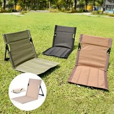 Portable Folding Camping Chair Lightweight Outdoor Beach Chair w/ Carry Bag UK