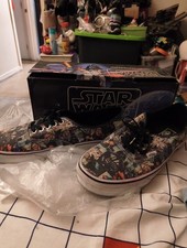 Zapatos para hombre Vans Off The Wall Star Wars talla 11,5 “Que la Fuerza te acompañe”