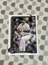 2025 Topps Update Jeff Criswell Rookie #US5 Colorado Rockies RC (Z)