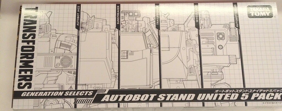 Takara Tomy Transformers Autobots Stand United 5 Pack Exclusive - Image 2 of 4