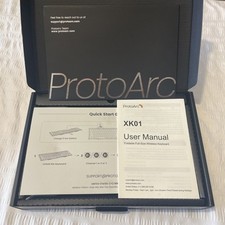 ProtoArc Foldable Bluetooth Keyboard, XK01 Folding Wireless Portable Keyboard
