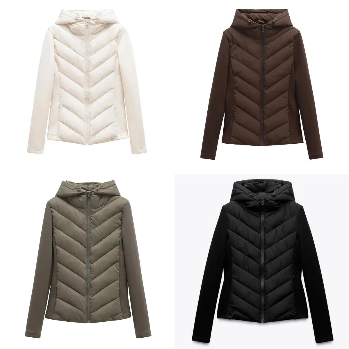 Women’s Slim Fit Hooded Puffer Jacket Warm Winter Coat Zip Up Long Sleeve UK
Opens in a new window o