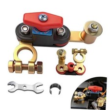 Car Battery Cut Off Switch, 12V-24V Car Battery Disconnect Switch Without LED