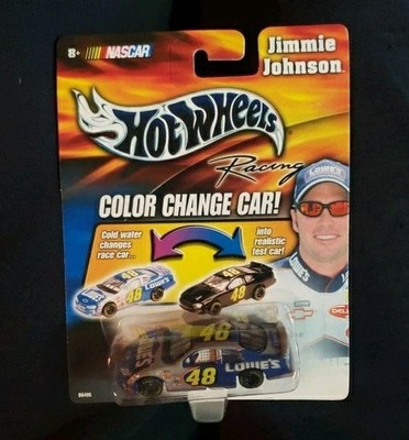 Hot Wheels Racing Jimmie Johnson #48 Lowes Color Change Chev Car 2003 B6495