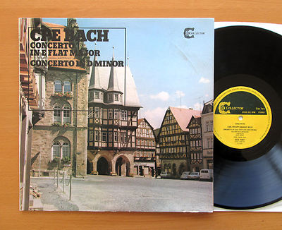 GSGC 15007 CPE Bach Harpsichord Flute String Concerto PYE Collector Stereo NM/EX