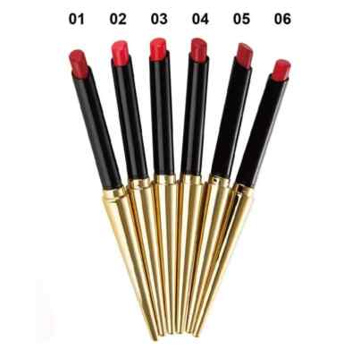 S.he #3 Reds Glossy Lipstick Moisten & Moisturize #LS500-3  NEW IN BOX
