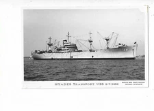 United States Marine of War Ship Uss Transport Hyades