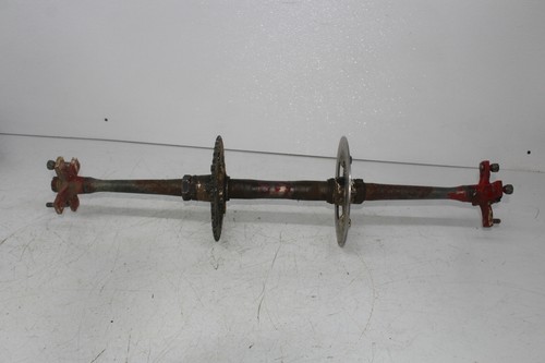 04-08 SUZUKI QUADSPORT Z400 LTZ400 2X4 REAR AXLE WHEEL PIVOT BOLT AXEL HUBS - Picture 2 of 15