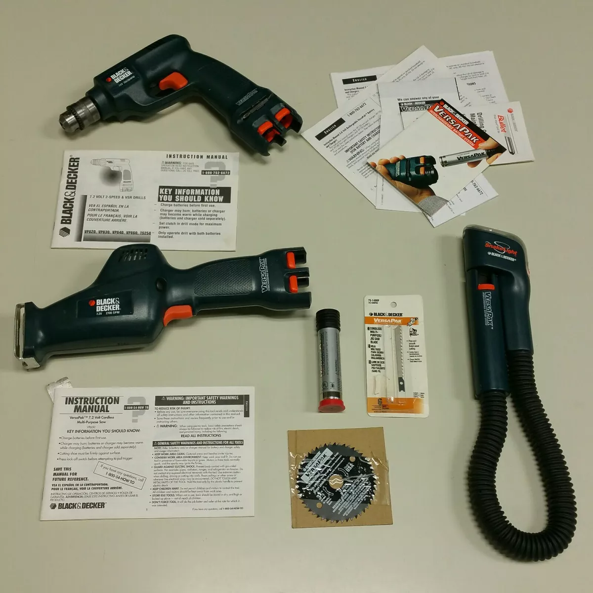 Black & Decker Versa Pak Pimpen 