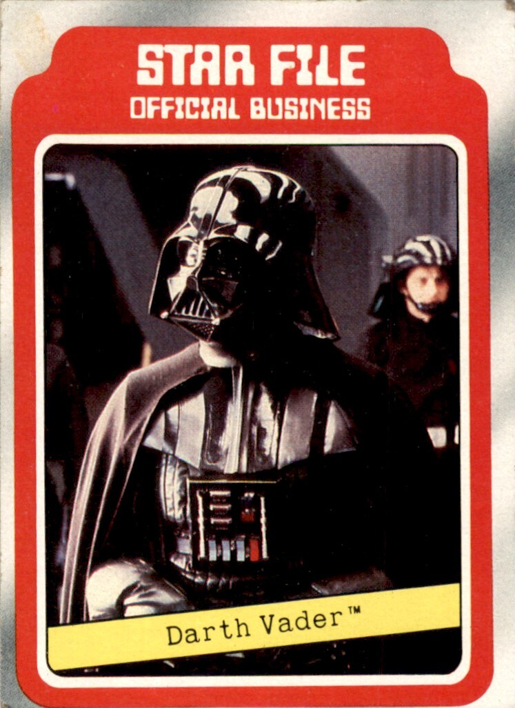 1980 Topps Star Wars Empire Strikes Back #10 Darth Vader VG-EX