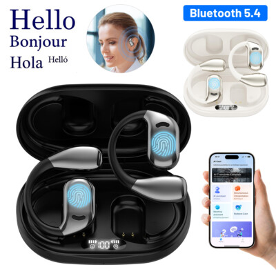 144+ Languages Translator Earbuds Two Way Real Time Bluetooth Online Translation