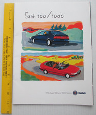 Beautiful Auto Sales Brochure: 1996 Saab 900 ...