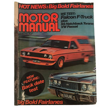 Motor Manual June 1976 No. 404 Car Magazine Ford Fairlane