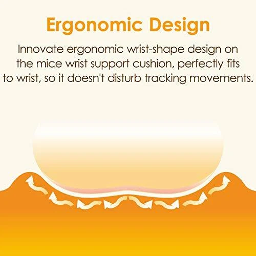 ELECOM wrist rest dimp gel white MOH-DG01WH from Japan N2 - Image 4 of 4