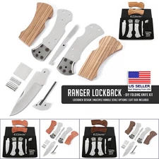 Ranger Lockback - DIY Folding Knife Making Kit - USA Design