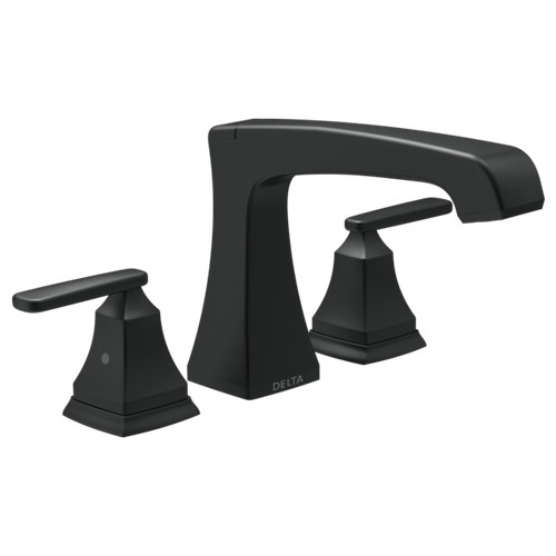 Delta Ashlyn Roman Tub Trim Matte Black-Certified Refurbished