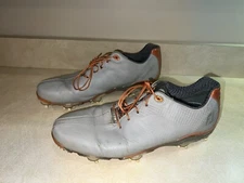 Footjoy Mens Size 11 M Golf Shoes Gray Orange Style 53446 Lace Up Athletic