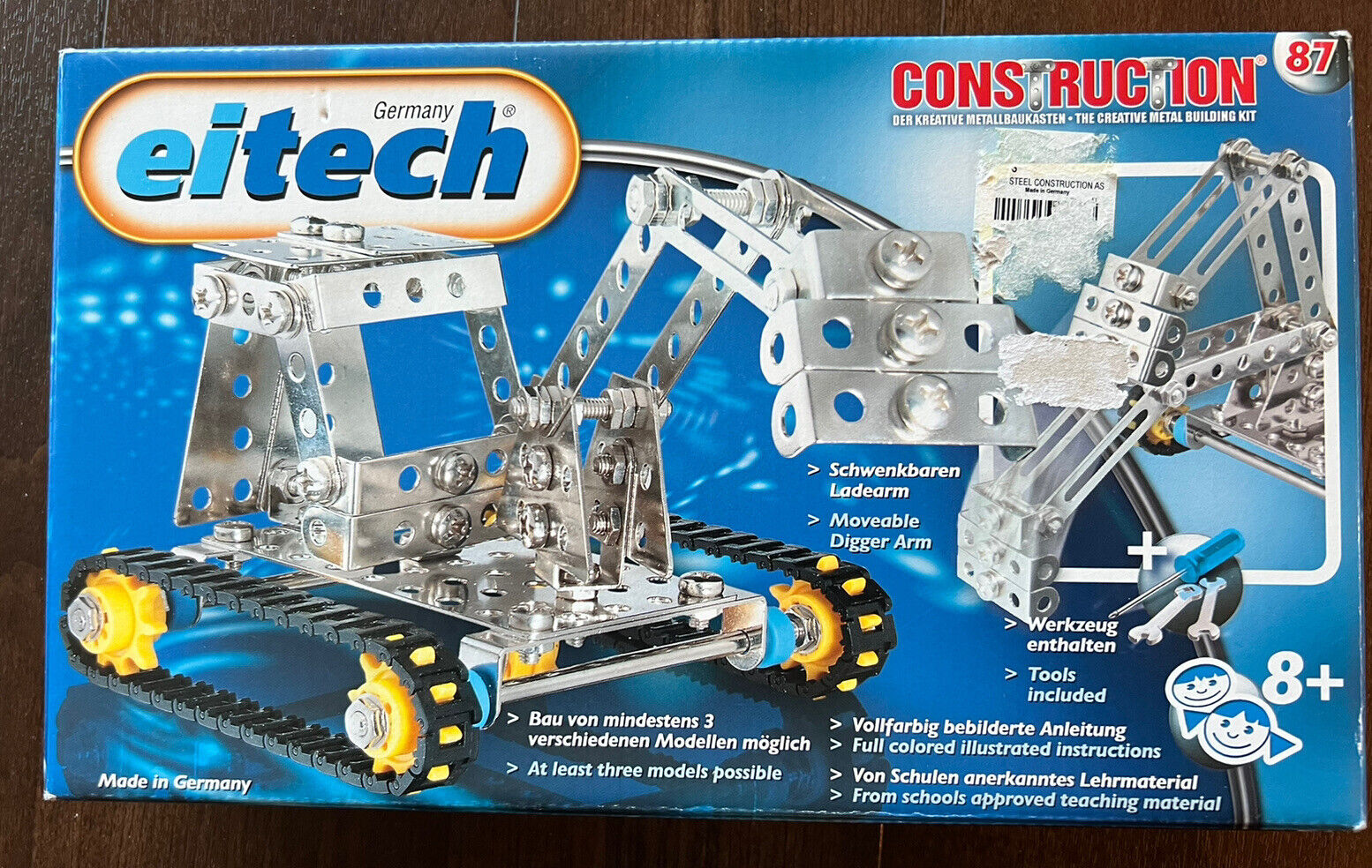 Eitech+10007-c07+Classic+Series+Gearwheel+Mechanical+Construction+Set+Kit  for sale online