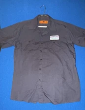 Redcap  Work Shirt Short Sleeve Button Up Brogan Heating And A/C - 4 Shirts XL