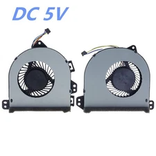 NEW For CPU+GPU Cooling Fan Asus ROG G701VO GX700VO 5V FJBX FJBW 13NB0E60P02011