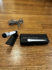 Vintage SONY F-98 Cardioid Microphone with case  stand  manual TESTED works