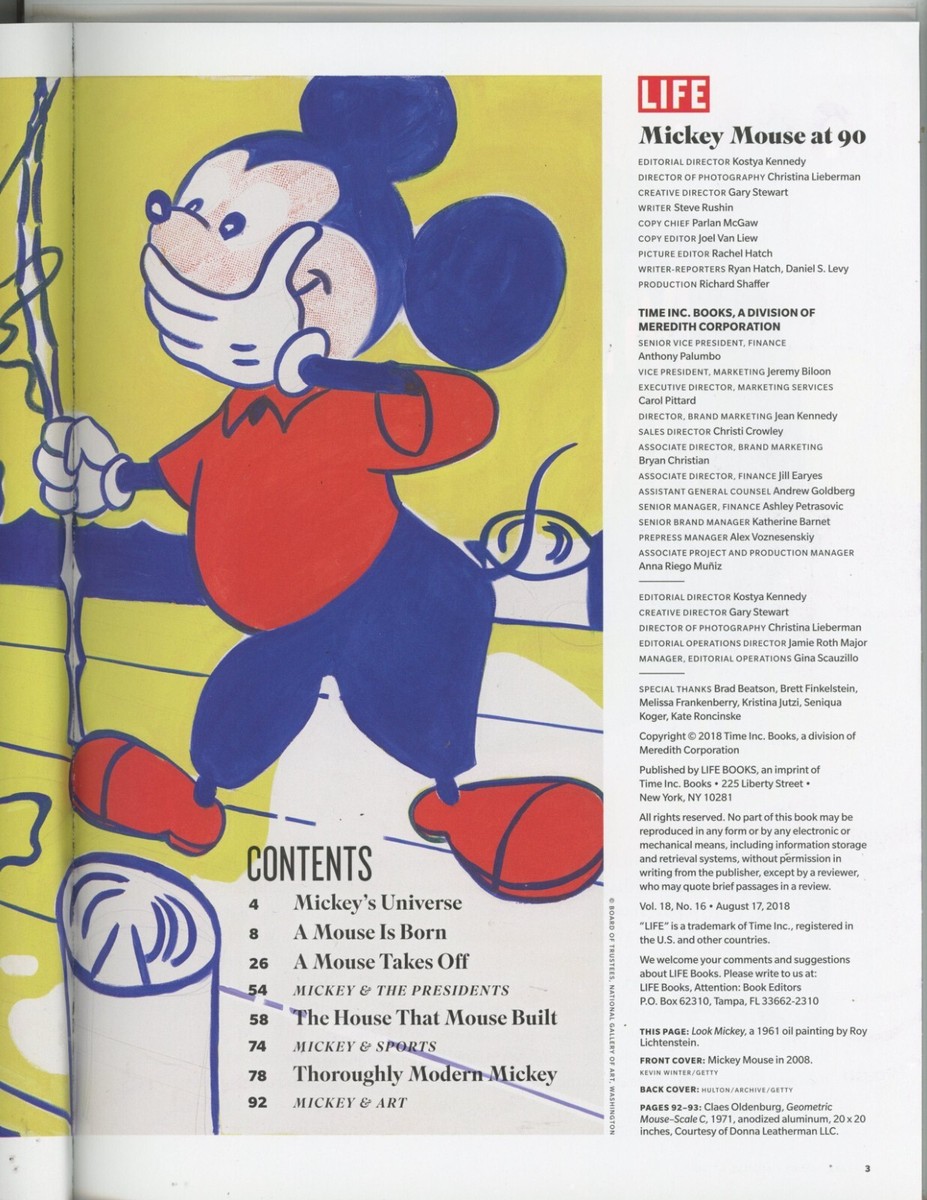 LIFE Magazine - Mickey Mouse at 90 | eBay