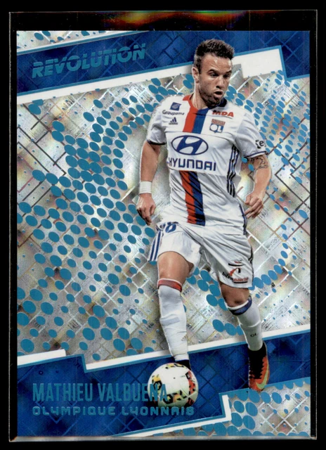 2017 Panini Revolution Soccer COSMIC #55 Mathieu Valbuena - Lyon #62/100