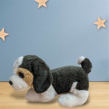 Miyoni by Aurora beagle stuffed animal toy September 2017 10x6 bead weighted