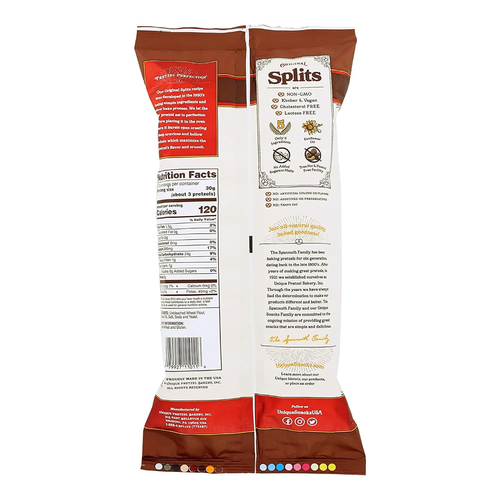Einzigartige Snacks Original ′′Splits′′ Brezeln gentechnikfrei, 11 Unzen Beutel (6er Pack) - Bild 2 von 6
