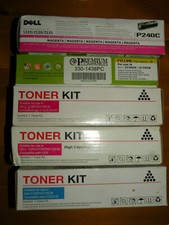 Toner for Dell 2130 2135 Cyan Magenta Yellow 5 Total