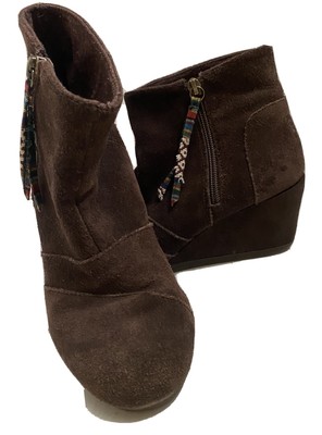 bobs wedge boots
