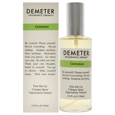Geranium by Demeter for Women - 4 oz Cologne Spray