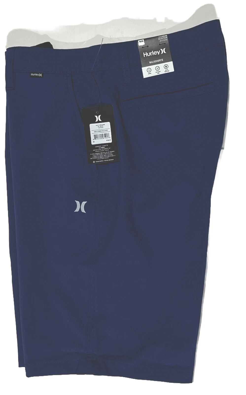 Hurley Hybrid Walk Short, Men's Size 30 Abyss NWT Sea Blue 9.5 Inseam MSRP $60