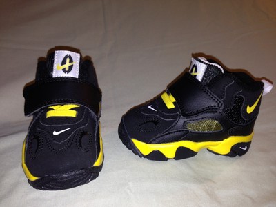deion sanders shoes black and yellow