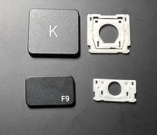 Dell XPS 13  9300  9310  BLACK LAPTOP KEYBOARD SINGLE REPLACEMENT KEYCAP KEYS