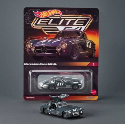 Hot Wheels RLC Elite 64 series mercedes Benz 300 SL 1:64 Scale Die Cast Car  UK