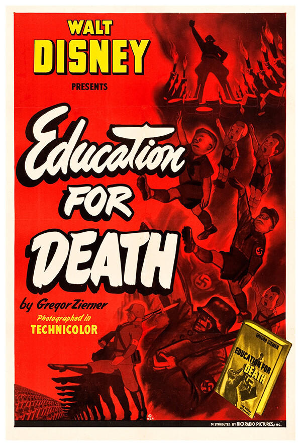 Education for Death - 1943 - WW2 - Walt Disney Cartoon - Movie