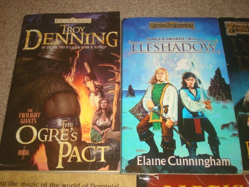 Fantasy Book LOT Forgotten Realms Magic The Gathering Dark Sun Denning TSR D&D - Picture 7 of 12